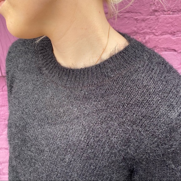 A New Day Black Eye Lash Sweater - Picture 6 of 7